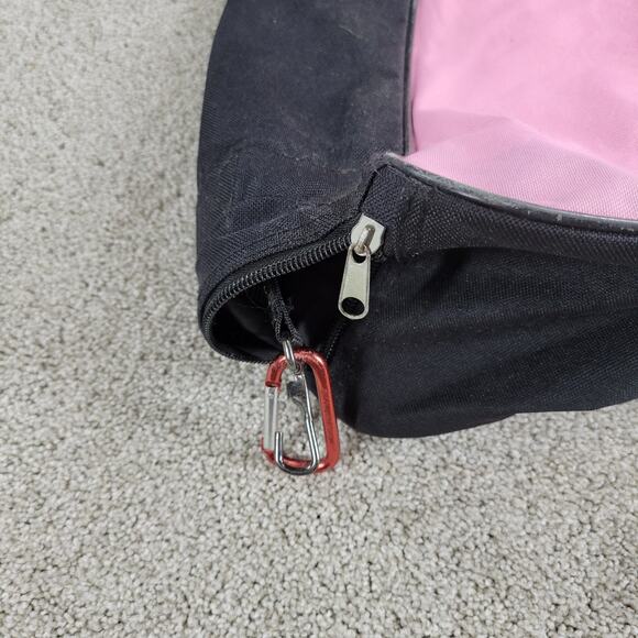 Rawlings Playmaker Softball Baseball Bat Helmet Equipment Duffle Bag Pink Black - Picture 9 of 15